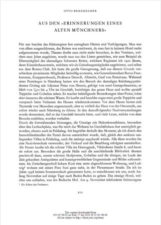 Quelle 1 Otto Bernheimer Seite 2
